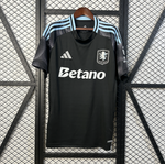 Camisa Aston Villa I 25/26 Adidas - Preto