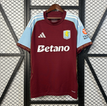 Camisa Aston Villa I 25/26 Adidas - Vermelha