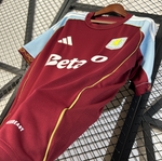 Camisa Aston Villa I 25/26 Adidas - Vermelha