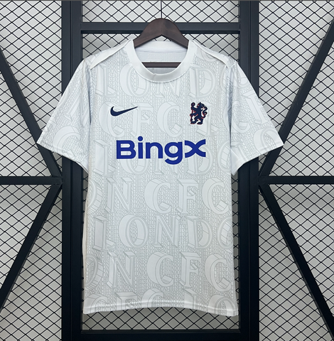 Camisa Chelsea I 25/26 Nike - Branca Treino