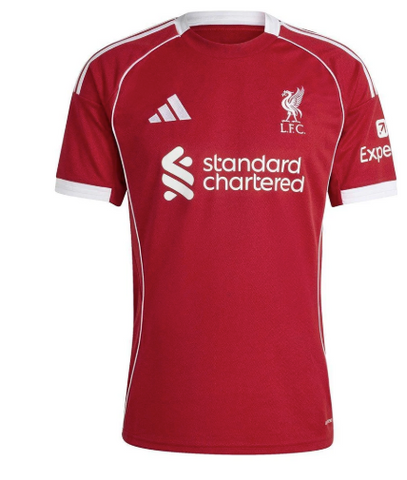 Camisa Liverpool 25/26 Adidas - Vermelha