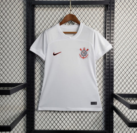 Camisa Feminina Corinthians 23/24 Nike - Branca - Vilas Store