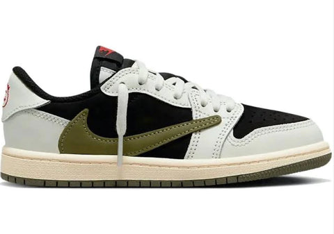 Tênis Nike Travis Scott x Air Jordan 1 Low "Olive" - Vilas Store