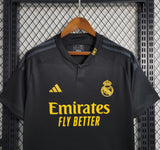 Camisa Real Madrid 23/24 Adidas - Preta - Vilas Store