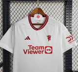 Camisa Manchester United 23/24 Adidas -Branco - Vilas Store