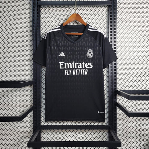 Camisa Real Madrid 23/24 Adidas - Preta - Vilas Store