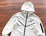 CONJUNTO NIKE TECH FLEECE BRANCO - Vilas Store