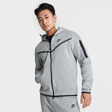 CONJUNTO NIKE TECH FLEECE CINZA - Vilas Store