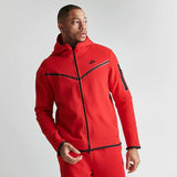 CONJUNTO NIKE TECH FLEECE VERMELHO - Vilas Store