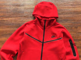 CONJUNTO NIKE TECH FLEECE VERMELHO - Vilas Store