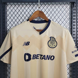 Camisa Porto 23/24 New Balance - Bege - Vilas Store