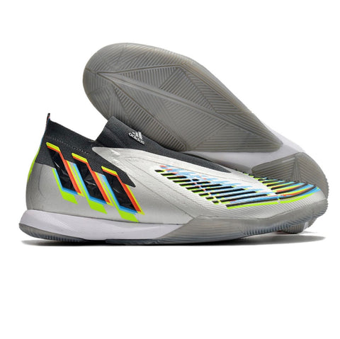 Chuteira Futsal Adidas Edge - Prata - Vilas Store