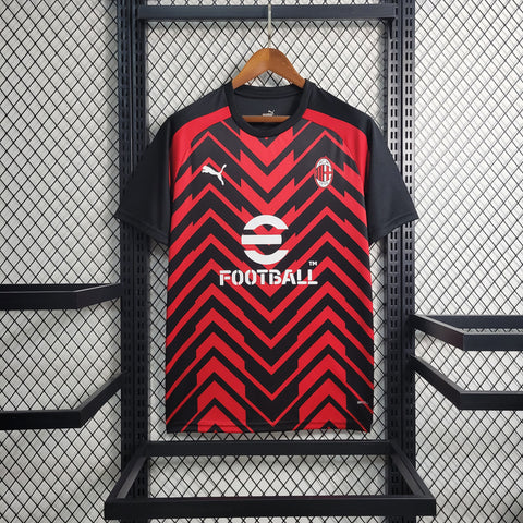 Camisa Milan 23/24 Puma - Vermelha e Preto - Vilas Store