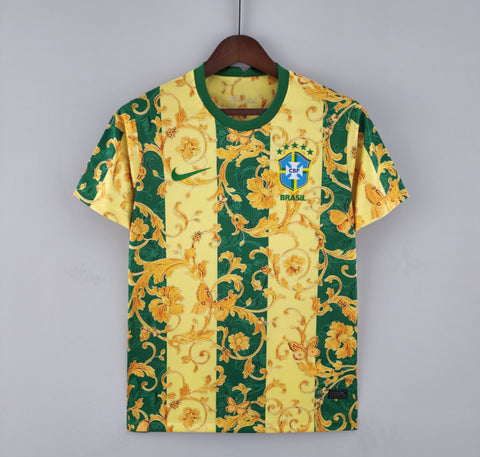 Camisa Brasil Nike - Amarela Versace - Vilas Store