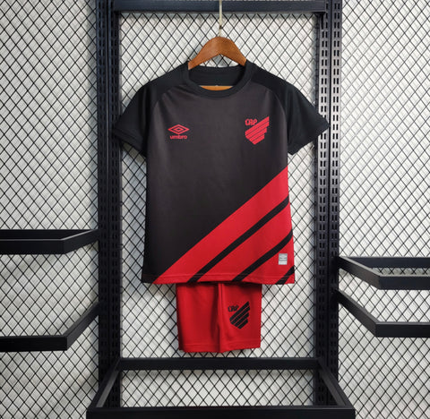 Kit Infantil Atlético Paranaense II 23/24 - Preto - Vilas Store