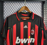 Camisa Milan Retrô 2006/2007 Vermelha e Preta - Adidas - Vilas Store