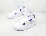 Tênis Nike Air Jordan 4 Retro Metallic Purple - Vilas Store