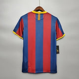 Camisa Barcelona Retrô 2010/2011 Azul e Grená - Nike - Vilas Store