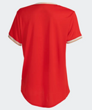 Camisa Feminina Internacional I 22/23 Adidas - Vermelha - Vilas Store