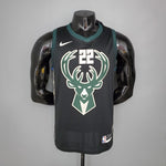 Regata Milwaukee Bucks Masculina - Preta - Vilas Store