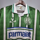 Camisa Palmeiras Retrô 9394 - Rhumell - Verde e Branca - Vilas Store