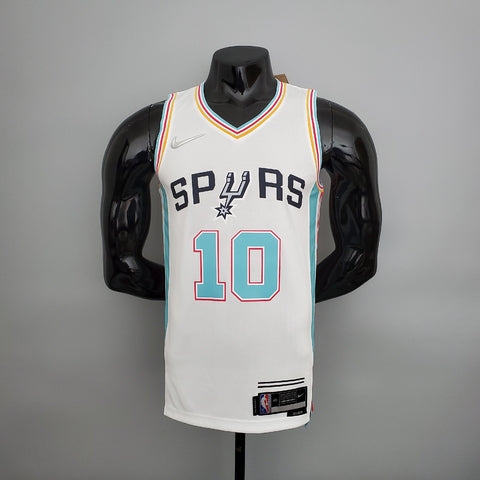 Camisa NBA Regata San Antonio Spurs Masculina - Branca - Vilas Store