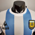 Camisa Argentina Retrô 1986 Azul e Branca - Le Coq Sportif - Vilas Store