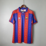 Camisa Barcelona Retrô 1996/1997 Azul e Grená - Kappa - Vilas Store