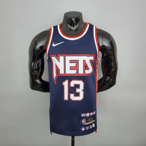 Regata Brooklyn Nets Masculina - Azul Escuro - Vilas Store