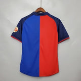 Camisa Barcelona 100 Anos Retrô 1999 Azul e Grená - Nike - Vilas Store