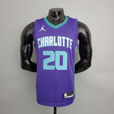 Regata Charlotte Hornets Masculina - Roxa - Vilas Store