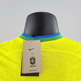 Camisa Brasil I 2022 - Amarela - Nike - Masculino Jogador - Vilas Store