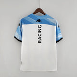 Camisa Racing I 22/23 Kappa - Branco e Azul - Vilas Store