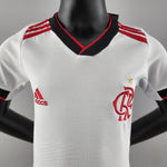 Kit Infantil Flamengo II 22/23 Adidas - Branco - Vilas Store