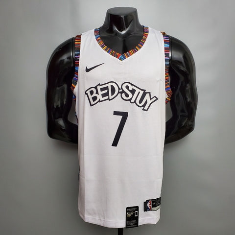 Regata Brooklyn Nets Masculina - Branca - Vilas Store