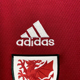 Camisa Seleção País de Gales I 2022 Adidas - Vermelho - Vilas Store