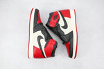 Tênis Nike Air Jordan 1 Retro High Bred Toe - Vilas Store