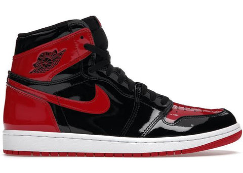 Tênis Nike Air Jordan 1 Retro High Og Bred Patent - Vilas Store