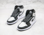 Tênis Nike Air Jordan 1 Retro High Silver Toe - Vilas Store