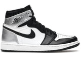 Tênis Nike Air Jordan 1 Retro High Silver Toe - Vilas Store