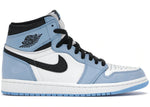 Tênis Nike Air Jordan 1 Retro High White University Blue Black - Vilas Store