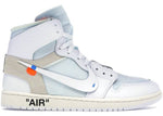 Tênis Nike Air Jordan 1 Retro High x Off White White - Vilas Store