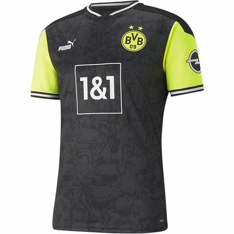 Camisa Anos 90 Borussia Dortmund 21/22 Puma - Preto e Amarelo - Vilas Store