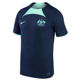 Camisa Seleção Austrália II 2022 Nike - Azul - Vilas Store