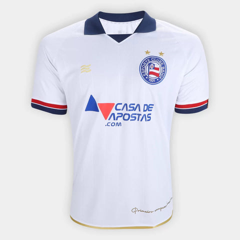 Camisa Bahia I 22/23 Esquadrão - Branco - Vilas Store