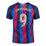 Camisa Barcelona I 22/23 Nike [Lewandowski #9] - Grená - Vilas Store