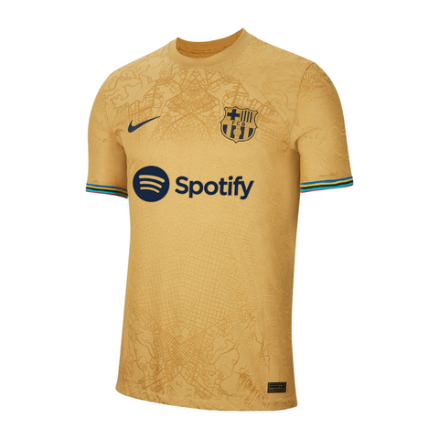 Camisa Barcelona II 22/23 Nike - Dourada - Vilas Store