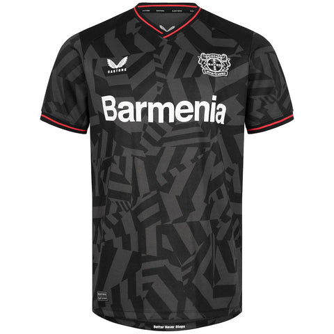 Camisa Bayer Leverkusen II 22/23 Castore - Preta - Vilas Store