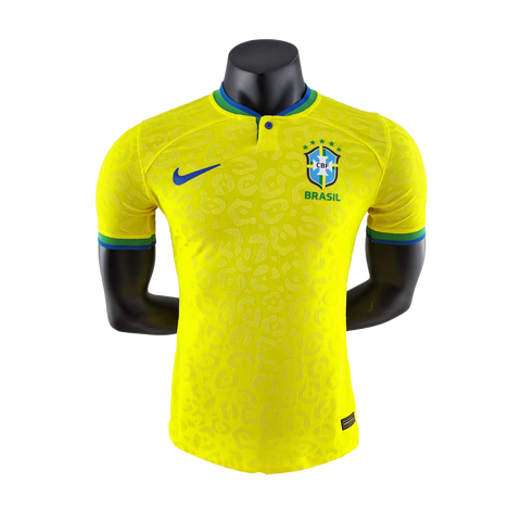 Camisa Brasil I 2022 - Amarela - Nike - Masculino Jogador - Vilas Store