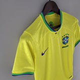 Camisa Feminina Seleção Brasil I 22/23 Nike - Amarelo - Vilas Store